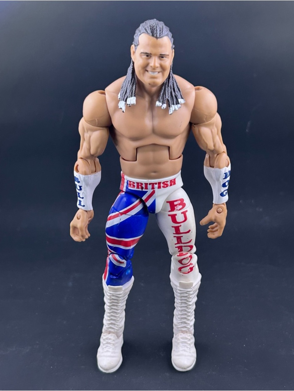 Mattel WWE Elite 39 British Bulldog Wrestling Action Figure 2015 Davey Boy Smith